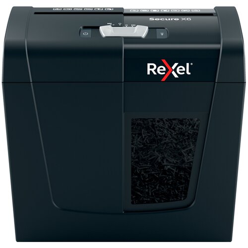 Уничтожитель документов REXEL Secure X6 EU черный (2020122EU)