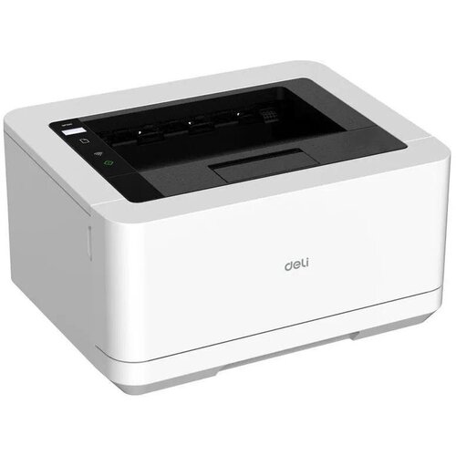 Принтер лазерный Deli P2000 ч/б 25 стр/мин A4 USB белый