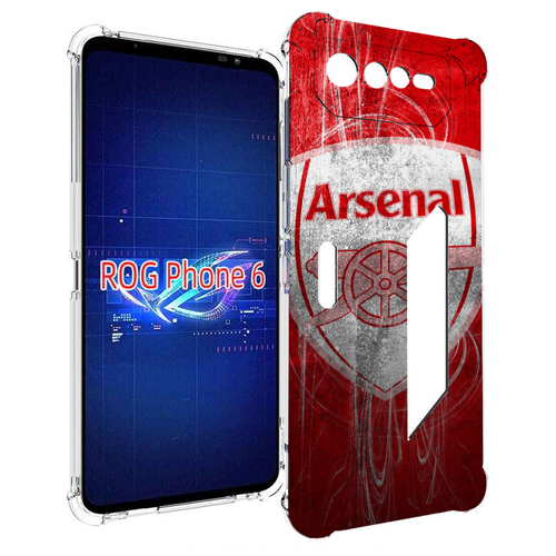 Чехол MyPads Арсенал для Asus ROG Phone 6 задняя-панель-накладка-бампер