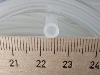 Трубки силиконовые медицинские внутренний диаметр 3 мм, толщина стенки 1,0 мм, длина 3 метра