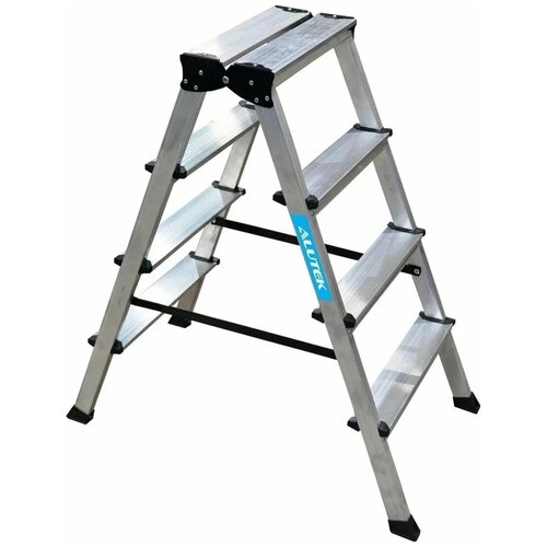 Стремянка двухсторонняя завод лестниц Professional, 4 ступени, высота 0,88м.