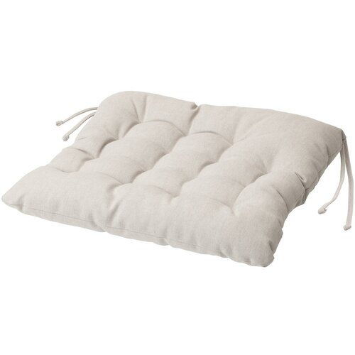 Подушка на стул IKEA виппэрт, 38x38x6.5 см, бежевый 10410105