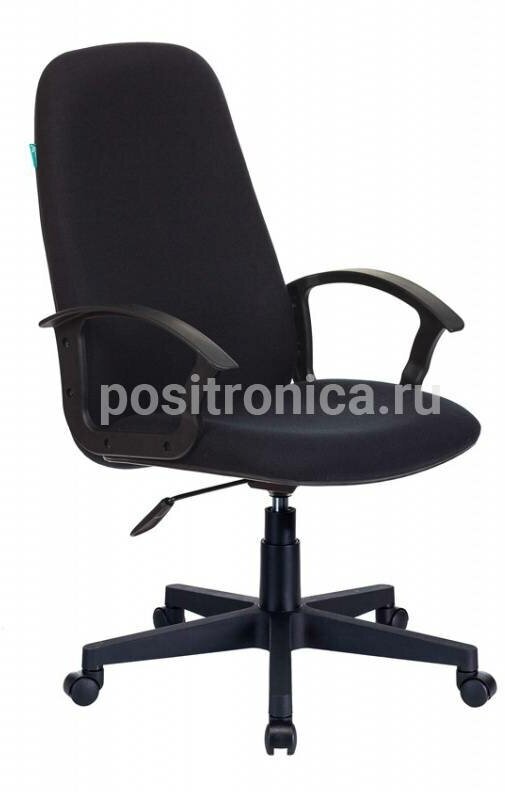 Кресло руководителя Бюрократ CH-808LT черный 3C11 крестовина пластик
