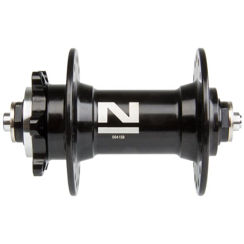 фото Втулка 5-326222 алюм. пер. 32отв. д/диск. 2 картр. подш. 216г. без эксцентр. черная novateс novatec