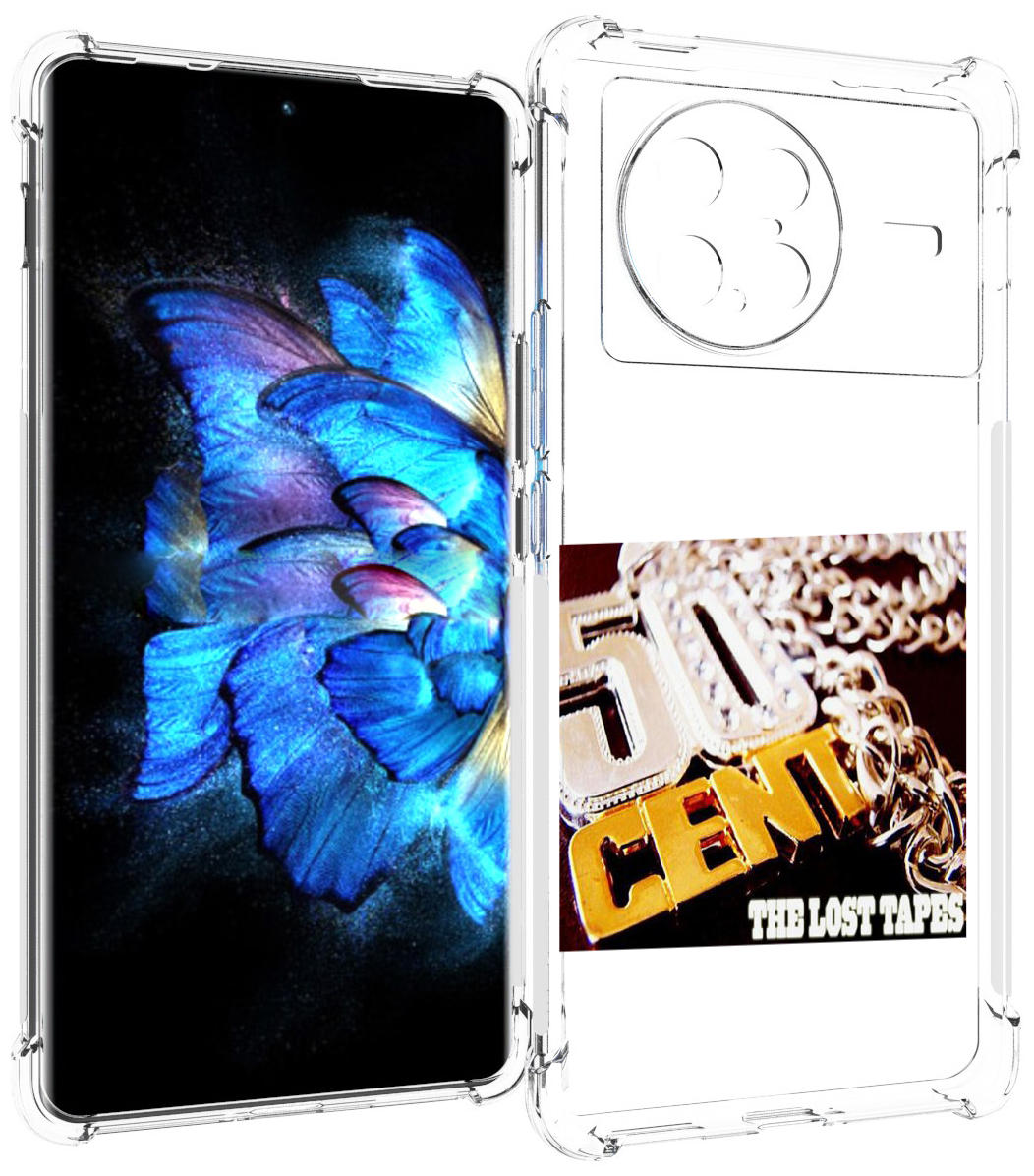 Чехол MyPads 50 Cent - The Lost Tapes для Vivo X Note 5G задняя-панель-накладка-бампер