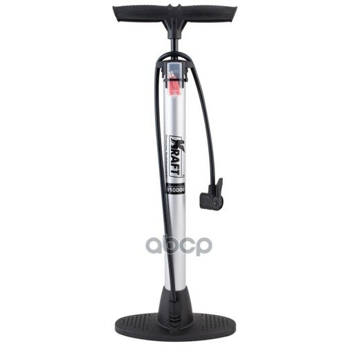 Насос Ручной Kraft 5 Атм С Манометром 3 Насадки Kraft арт KT 810006 1558₽