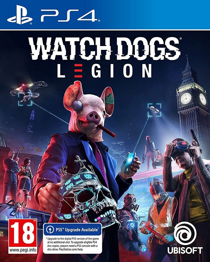 Игра Watch Dogs: Legion для PS4 (на английском языке)