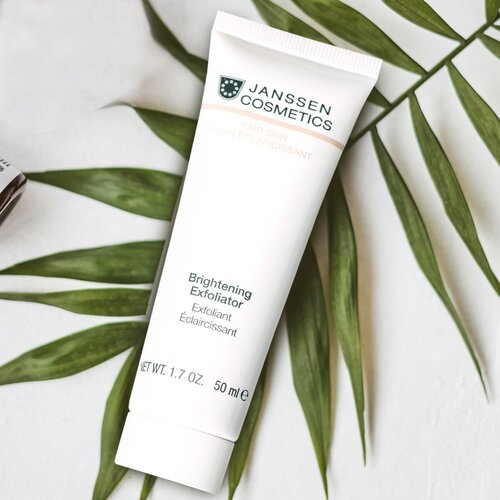Janssen Cosmetics пилинг-крем Fair skin Brightening Exfoliator для выравнивания цвета лица, 50 мл