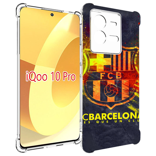 Чехол MyPads FC-Barcelona-Wallpaper-3 для Vivo iQOO 10 Pro задняя-панель-накладка-бампер