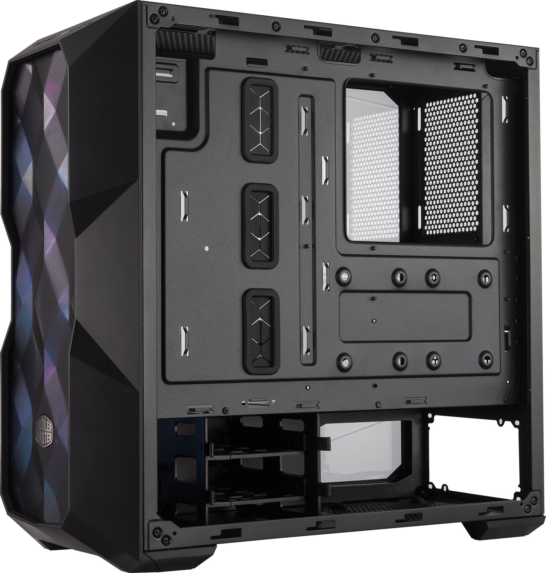 Корпус eATX Cooler Master MCB-D500D-KGNN-S01 черный, без БП, с окном, 2*USB 3.0, audio - фото №18