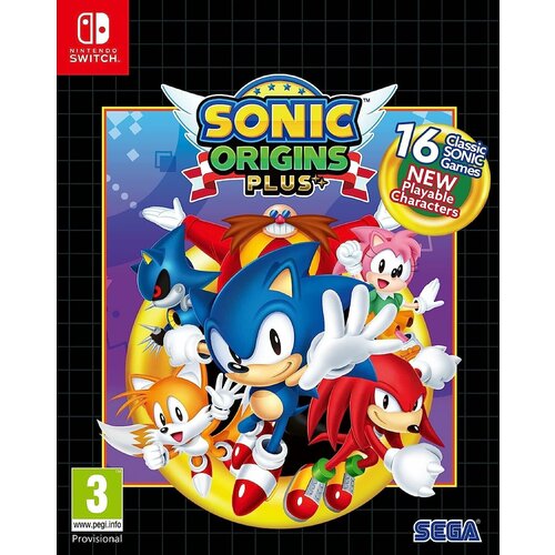 Sonic Origins Plus Русская Версия (Switch) фигурка держатель sonic the hedgehog super sonic