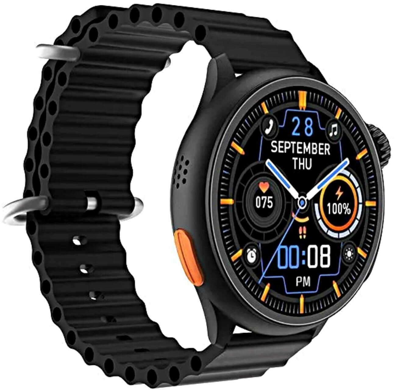 Смарт часы HW3 ULTRA MAX умные часы круглые спортивные smart watch ios android