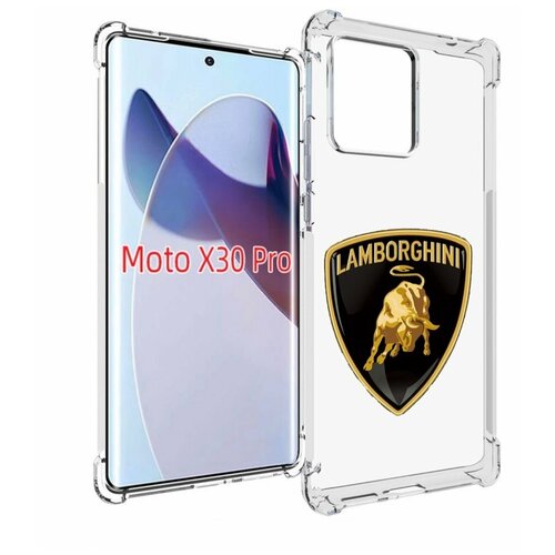 Чехол MyPads lamborghini-ламборгини-2 для Motorola Moto X30 Pro задняя-панель-накладка-бампер