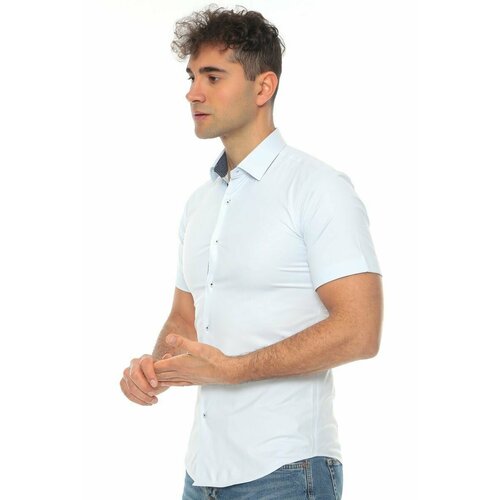 Рубашка полуприталенная для офиса