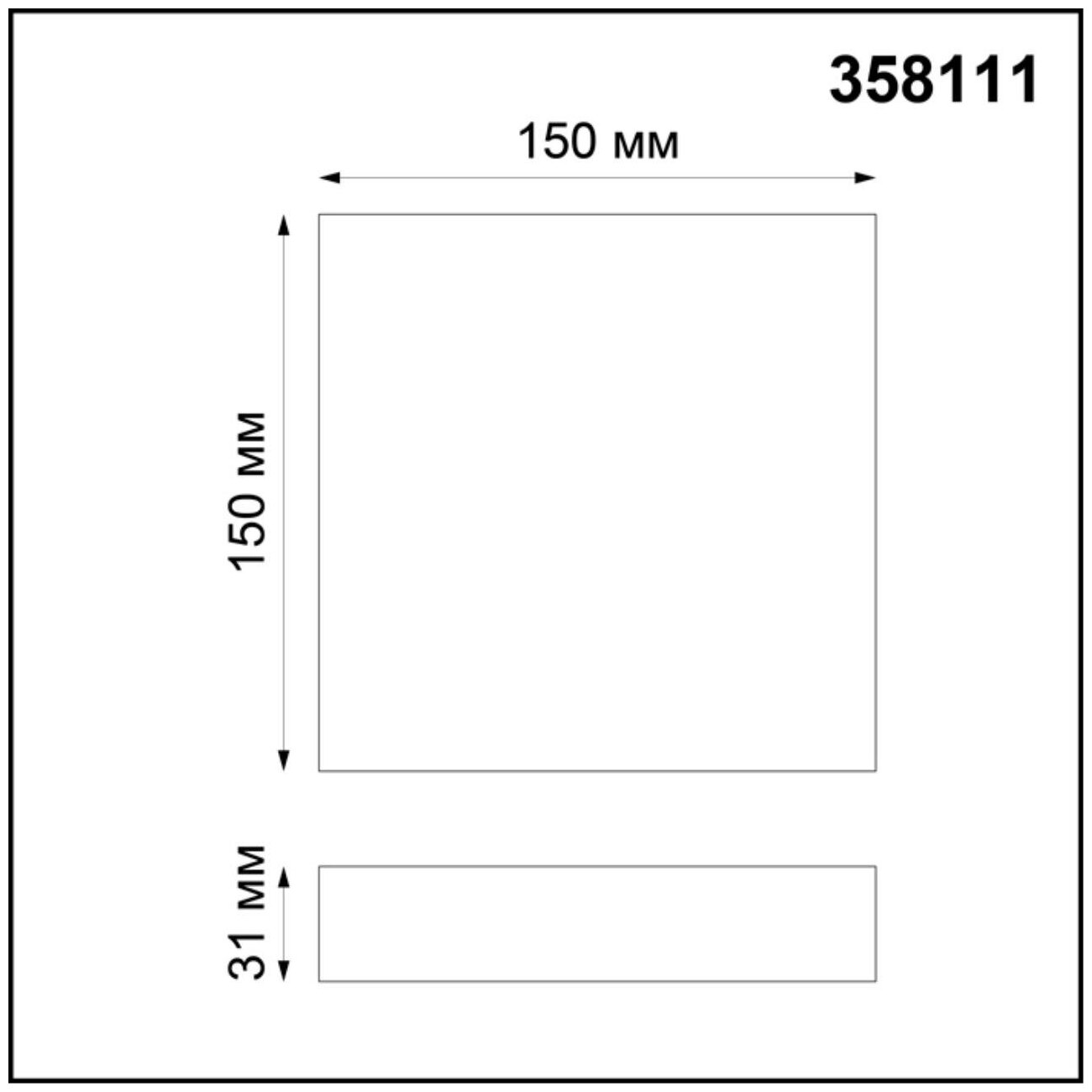 Накладной светильник Novotech Ornate 358111