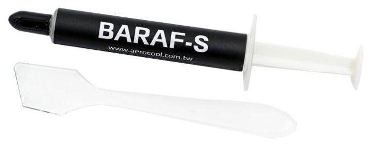 Термопаста AEROCOOL Baraf-S шприц, 2г [baraf-s syringe 2gr] - фото №4