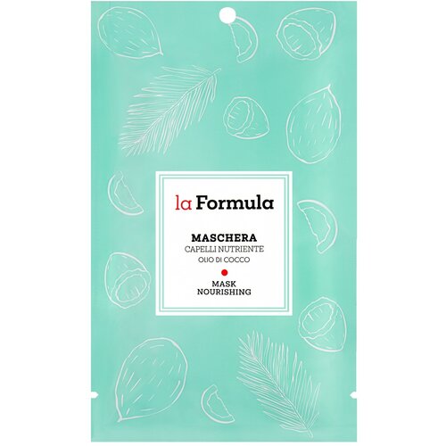 Маска с маслом кокоса для интенсивного питания волос, 50 мл