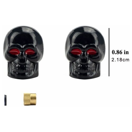 Колесные колпачки на ниппель для велосипеда, самоката, мотоцыкла, скутера 