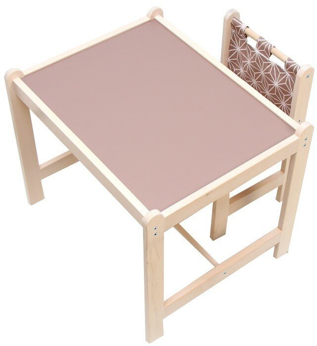 Набор детской мебели: стол + стул, «Каспер», бежевый - фотография № 2