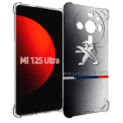 Чехол MyPads пежо-peugeot-1 для Xiaomi 12S Ultra задняя-панель-накладка-бампер чехол mypads пежо peugeot 1 для xiaomi black shark 5 задняя панель накладка бампер