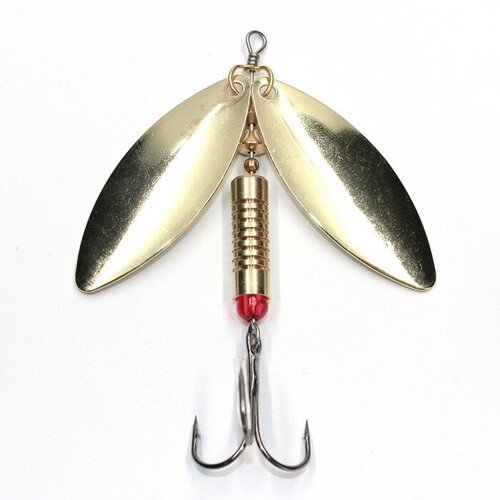 фото Блесна вращающаяся namazu supreme master, вес 12 г, цвет латунь