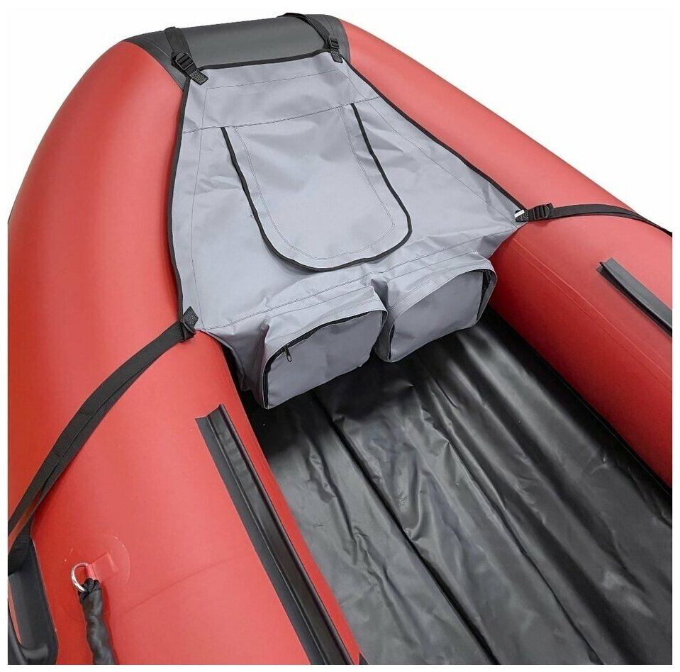 Носовая сумка для надувных лодок длиной 330-390 см сумка рундук для лодок пвх сумка в лодку пвх средняя серая сумка для лодки пвх