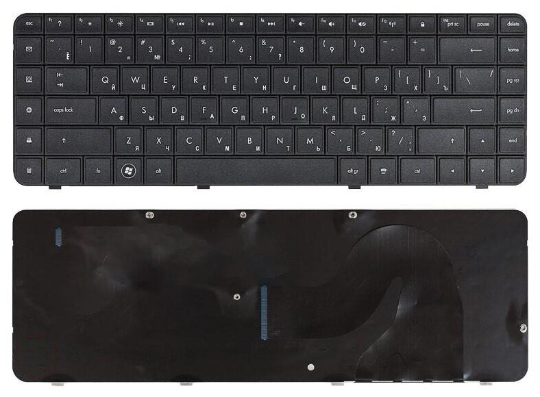 Клавиатура для ноутбука HP Compaq Presario CQ56 черная