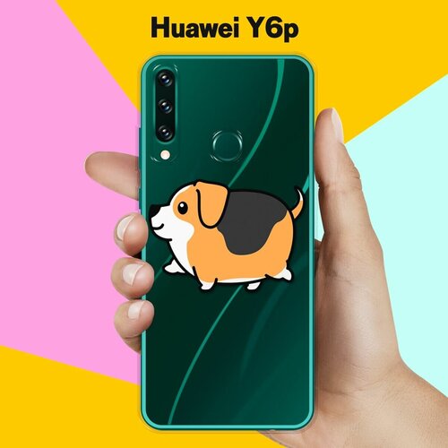 Силиконовый чехол Толстый Бигль на Huawei Y6p