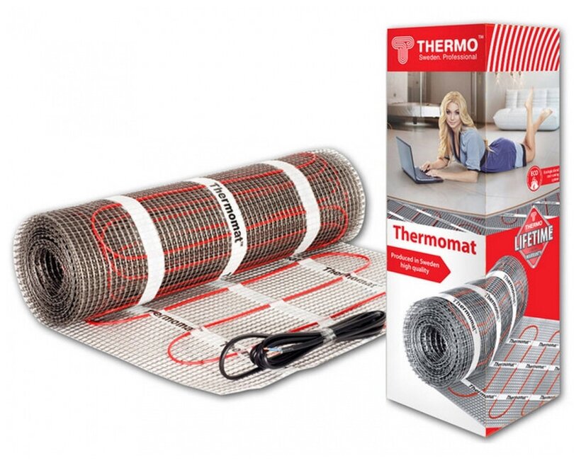 Нагревательный мат Thermomat TVK-180 1,5 кв. м