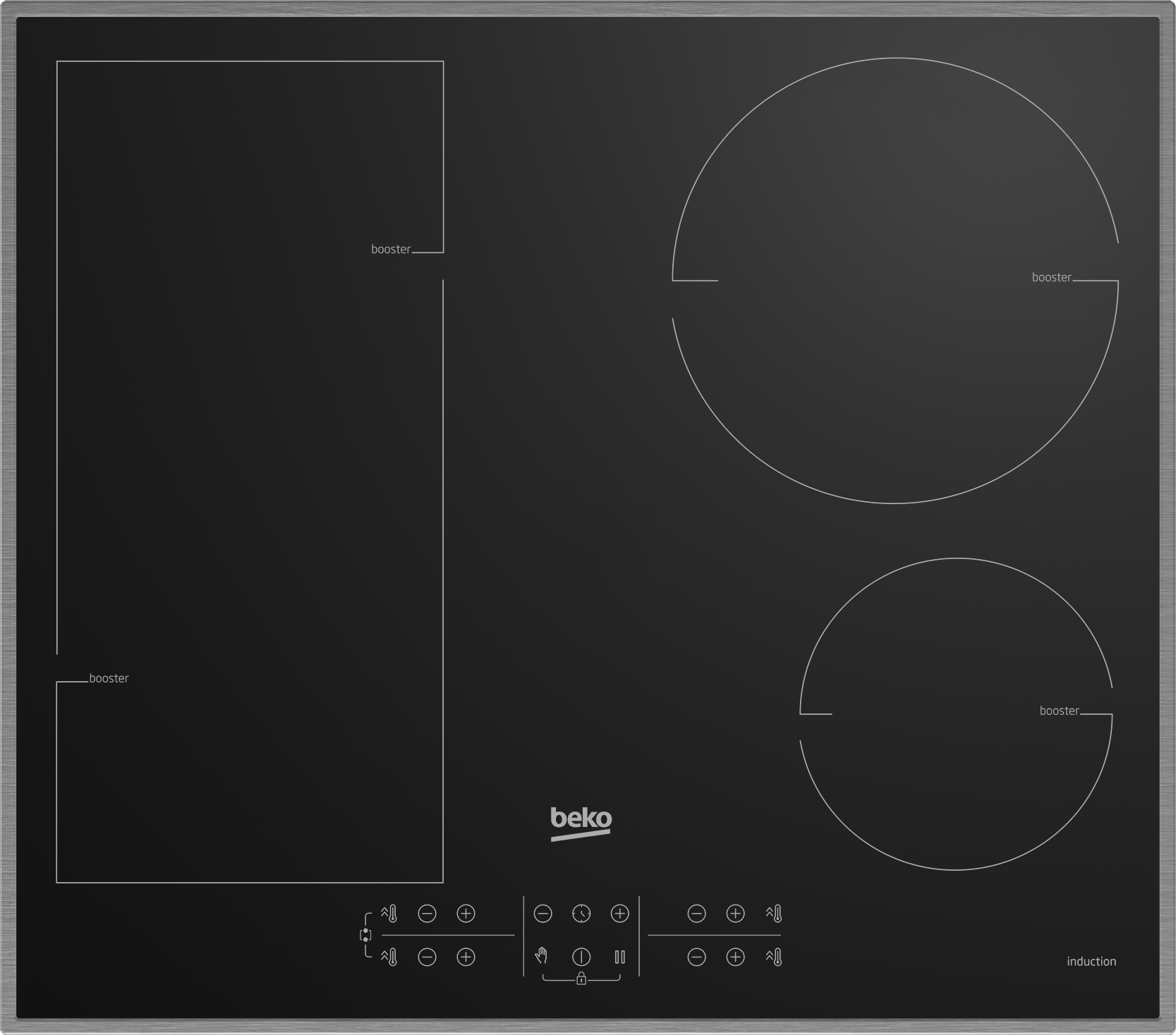 Индукционная варочная панель Beko - фото №10