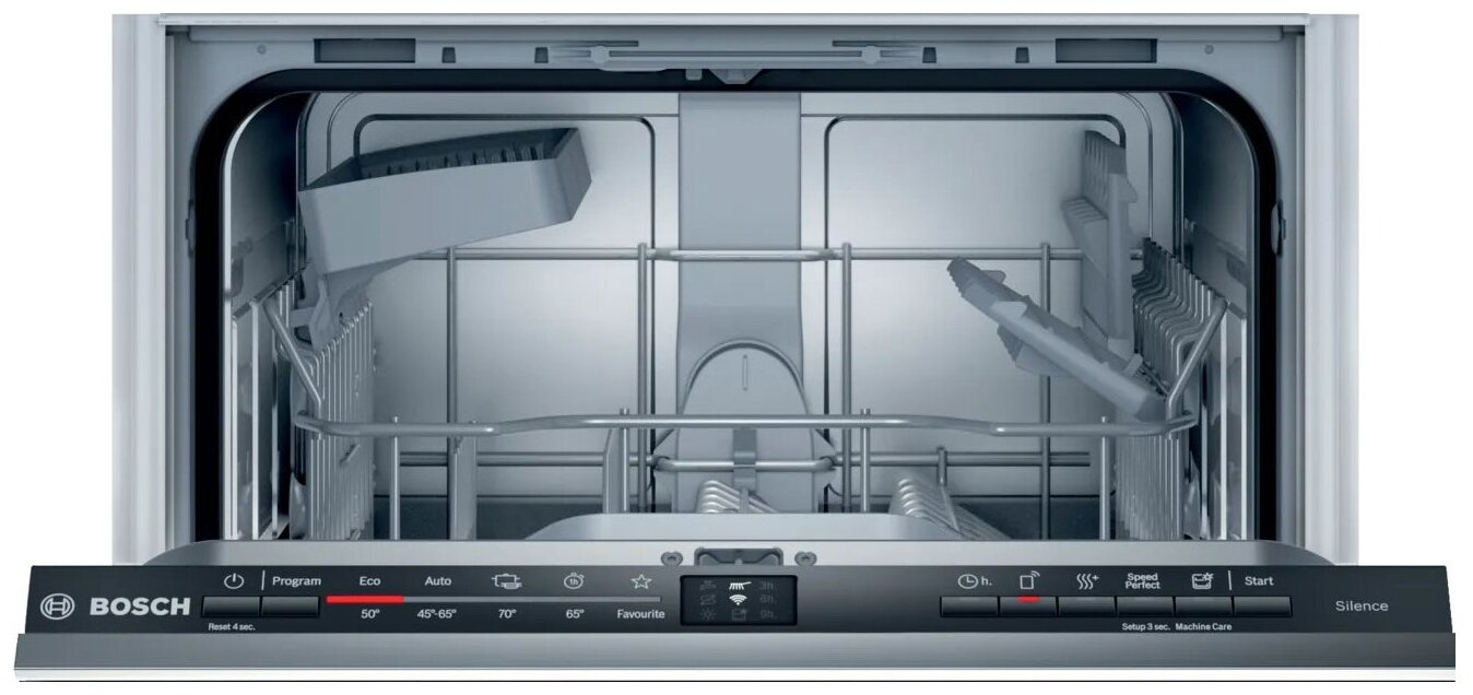 машина посудомоечная встраиваемая BOSCH SPV2IKX10E 45см 9 комплектов - фото №2