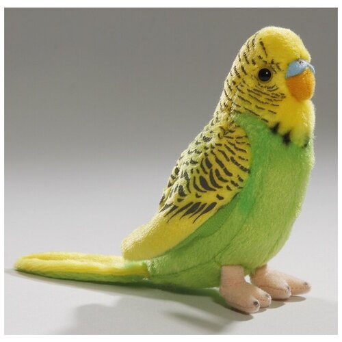 Игрушка мягконабивная LEOSCO Попугайчик зеленый 12 см мягкая игрушка leosco попугайчик 12 см в ассортименте