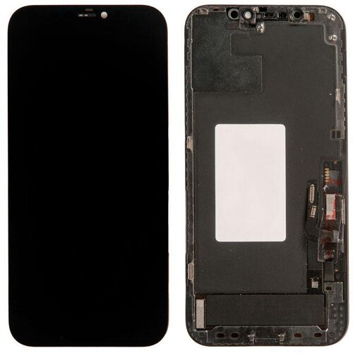 Дисплей с тачскрином для Apple iPhone 12 (черный) дисплей для apple iphone 4s с тачскрином черный оптима