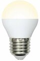 Лампы светодиодные прочие Volpe LED-G45-9W/WW/E27/FR/NR картон, цена за 1 шт