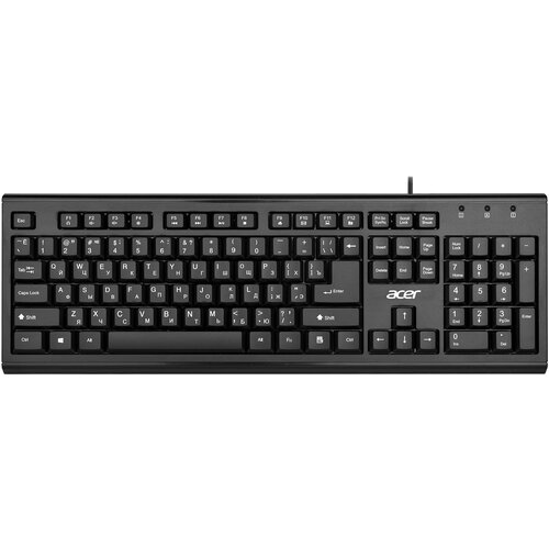 Клавиатура Acer OKW120 черный USB Multimedia 271200₽