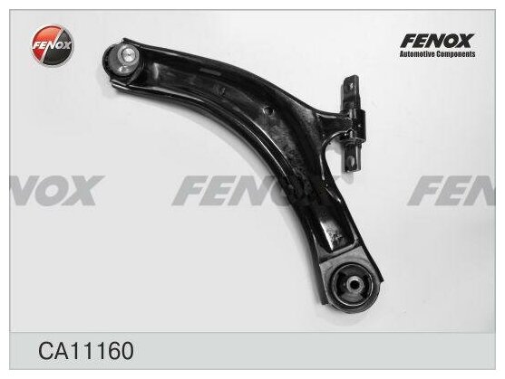 Fenox рычаг подвески nissan qashqai 07-, qashqai +2 07-, x-trail 07-, renault koleos 08- ca11160