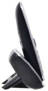Радиотелефон Panasonic, DECT стандарт, Эко-режим, радиотелефон черного, серого цвета