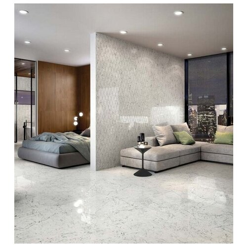 Керамогранит Италон Charme Extra Carrara Nat 60x60 610010001188 мрамор матовая морозостойкая керамогранит италон auris moka 60x60 610010000711 бетон матовая морозостойкая