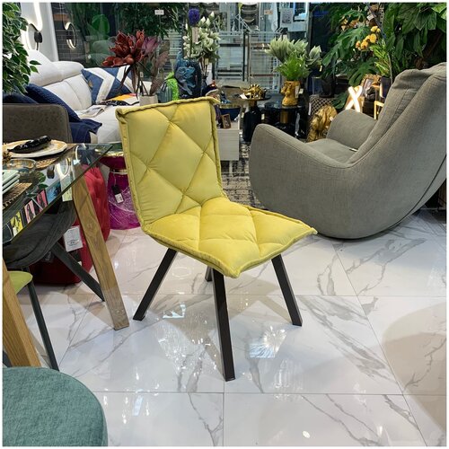 Стул TARGET POINT DIGIONE SE185 L500xP600xH460/880 marrone vintage/giallo 6N07