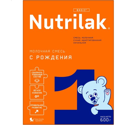 молочная смесь nutrilak с 0 до 12 месяцев 300 г Смесь Nutrilak 1, с 0 до 6 месяцев, 600 г