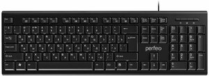 Клавиатура классическая стандартная Perfeo CLASSIC - USB, чёрная (PF-3093-USB)