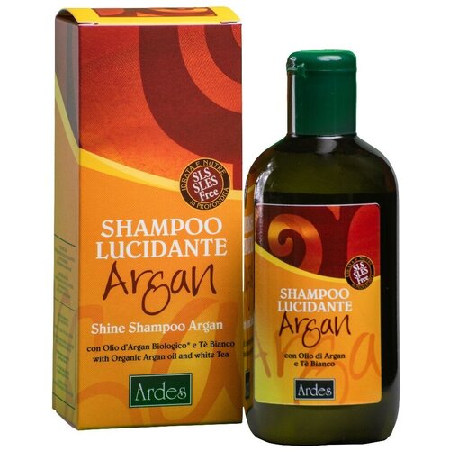 Ardes Шампунь для блеска волос Аргана. Shampoo lucidante Argan 250 мл. Италия