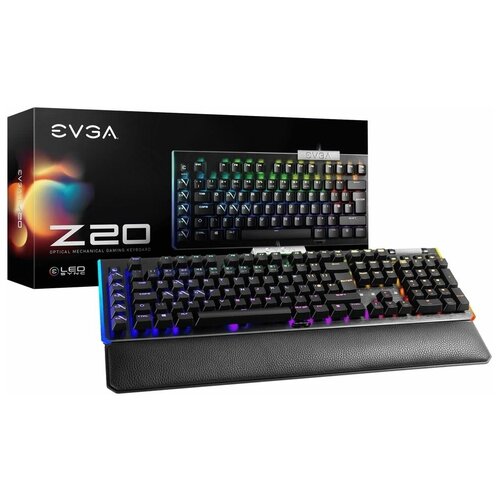 Клавиатура EVGA 811-W1-20RU-KR Keyboard Z20,RGB Color,Linear,Dark Gray