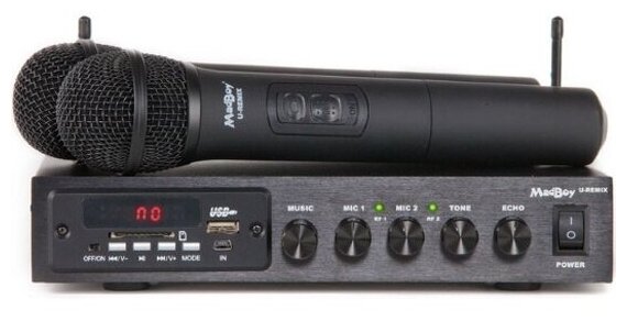 Беспроводные микрофоны с микшером MADBOY U-REMIX