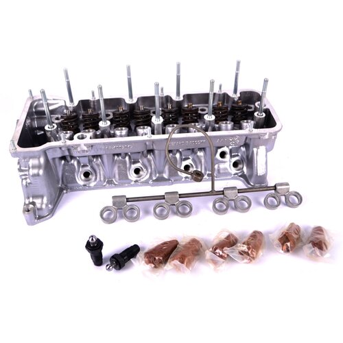 Головка блока ВАЗ 21214 в сборе с/образца без отверстия под датчик без рампы и гидроком. ВАЗ