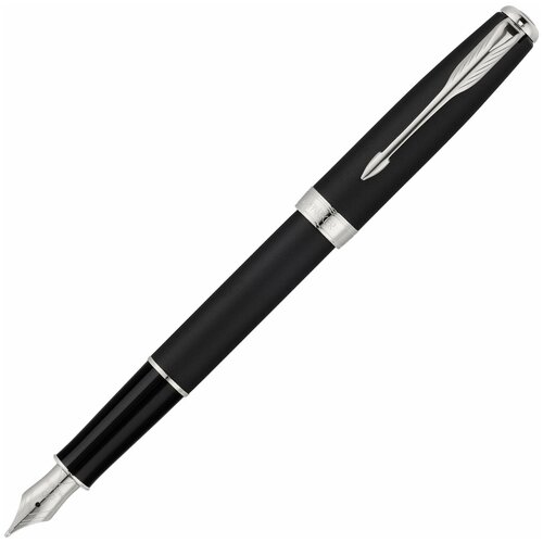 Перьевая ручка Parker Sonnet F529, MattBlack СT (Перо F) S0818070 конвертор тип parker поршень