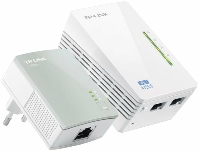 Wi-Fi+Powerline адаптер (комплект) TP-Link TL-WPA4220KIT