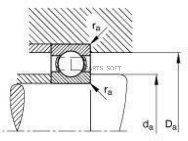 SKF 6203 Подшипник генератора UNIVERSAL /17x40x12mm SKF 6203