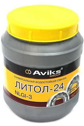 Смазка ЛИТОЛ-24 800 гр. Aviks (банка пластиковая)