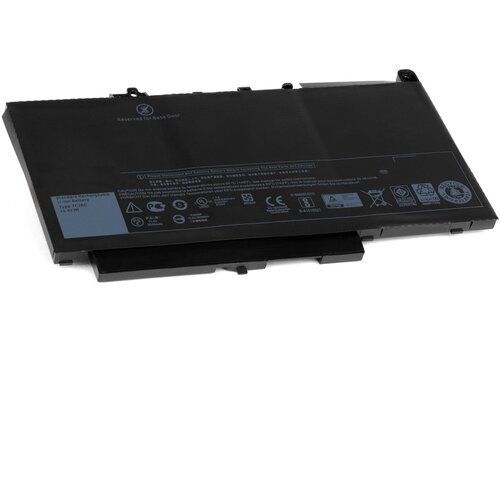Аккумулятор 7CJRC для ноутбука Dell Latitude 12 E7270 11.4V 3530mAh черный аккумулятор для ноутбука dell latitude 12 e7270 11 4v 3500mah pn 7cjrc